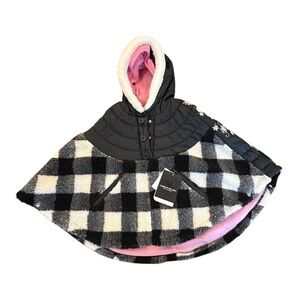 Obermeyer Girl's L Insulated Ski Minuet Cape with Hood